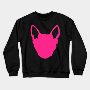 Pink Cat Crewneck Sweatshirt